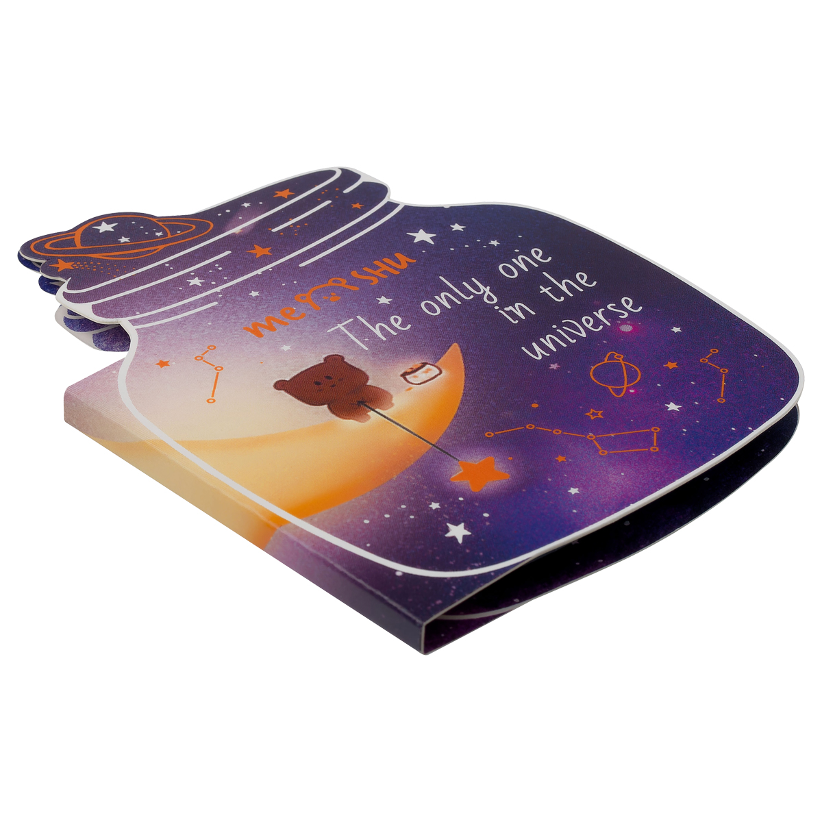 Флажки-закладки и самоклеящиеся блоки в наборе MESHU "Universe", 20л., европодвес