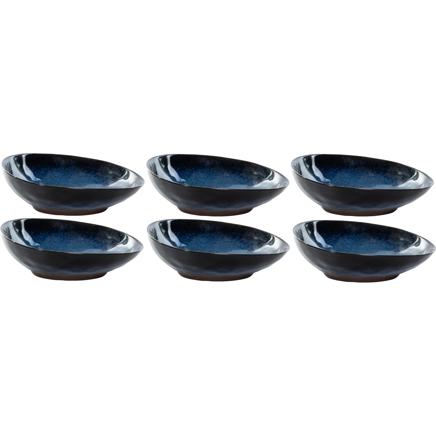 Набор тарелка глубокая 190х180мм 520мл, ПУРАН, 6шт в упак. арт.209-27013