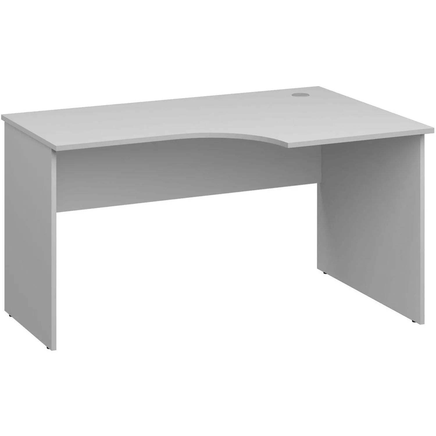 Стол SP Бюджет правый 2365.290 (402663) 1360х900/600х740 Белый шагрень