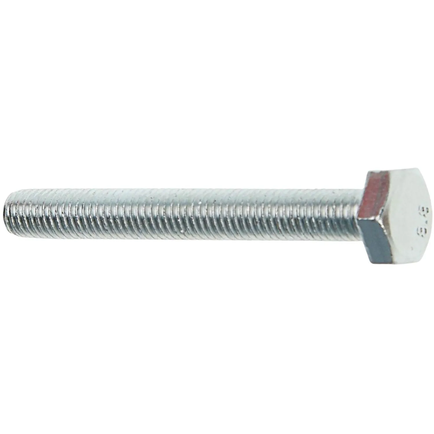 Болт DIN933 с шестигр. головкой оцин.М10х80 (12 шт/уп) Zitar (126522)