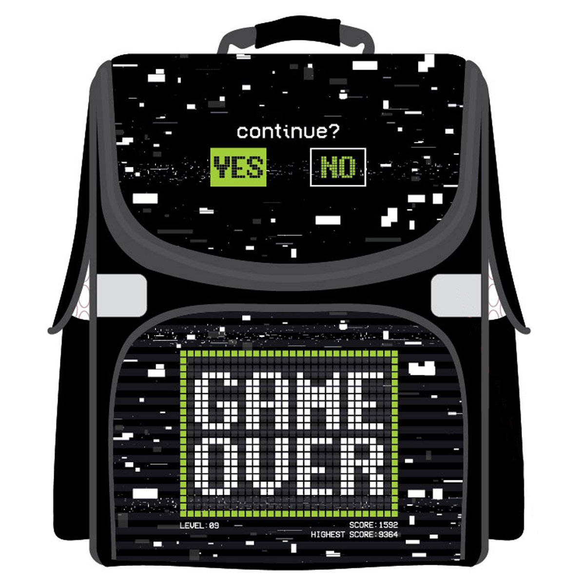 Ранец ArtSpace Junior "Gamer" 37*28*21см, 1 отделение, 3 кармана, анатомическая спинка