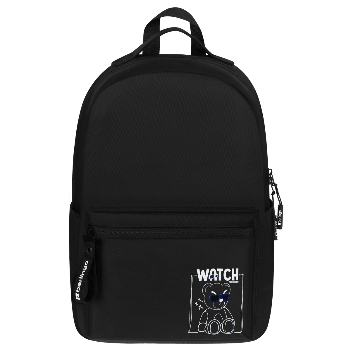 Рюкзак Berlingo UrbanStyle "Blacklist" 40*28*11см, 1 отделение, 3 кармана, эргономичная спинка