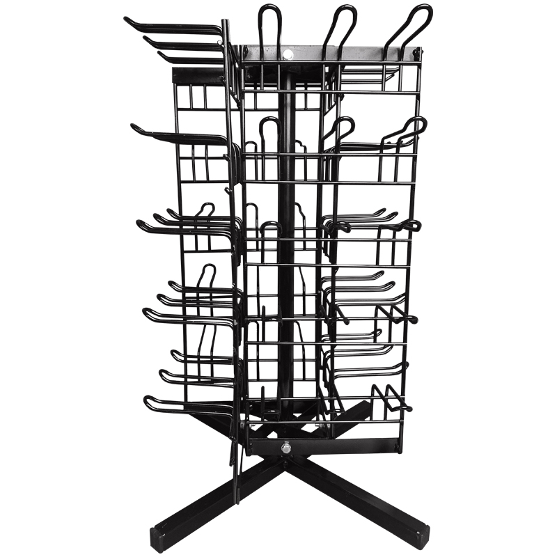 Стойка настольная металлическая Подписные издания 320*320*620мм, четырехсторонняя, 60 подвесов