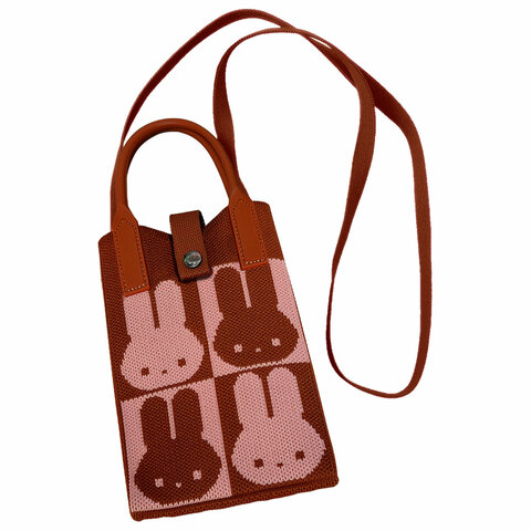 Сумочка-органайзер повседневная HEIKKI KNIT (ХЕЙКИ) кросс боди, вязаная, 17х12х5 см, "Rabbit", 273790