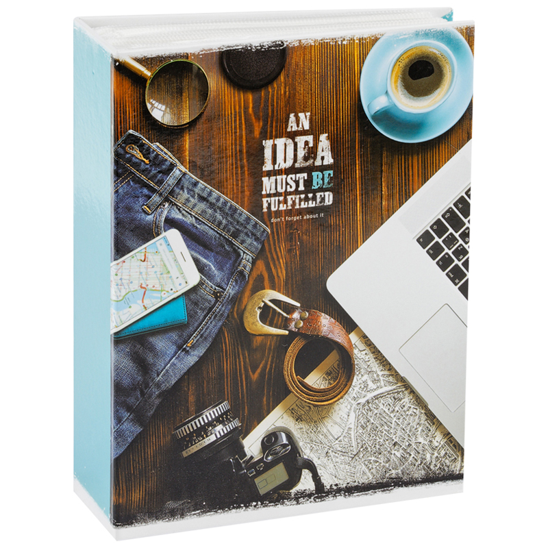 Фотоальбом 100 фото 10*15см, ArtSpace "Travel Style", ПП карман