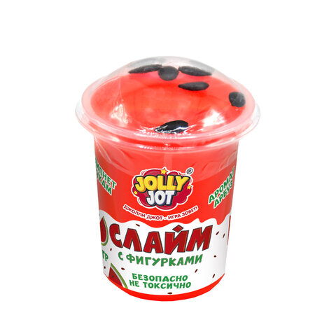 Слайм с фигурками, вкусняшки, 200 гр, АССОРТИ 6 видов, JOLLY JOT, 666668