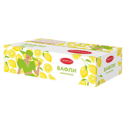 Вафли АЗОВСКАЯ со вкусом лимона 2,8 кг