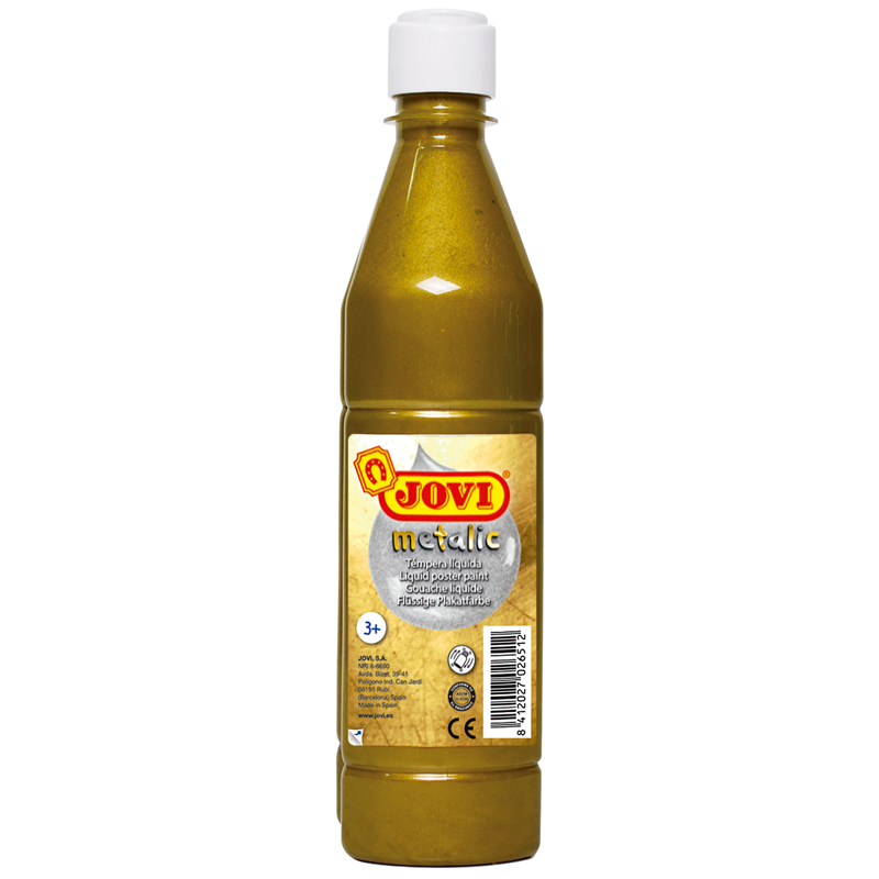 Гуашь JOVI, с повышенным содержанием пигмента, золотая, 250мл