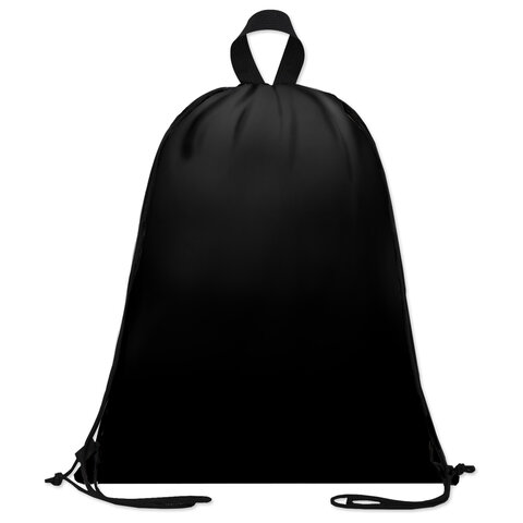 Мешок для обуви BRAUBERG большой удобный с ручкой, 51х41 см, "Total Black", 273454