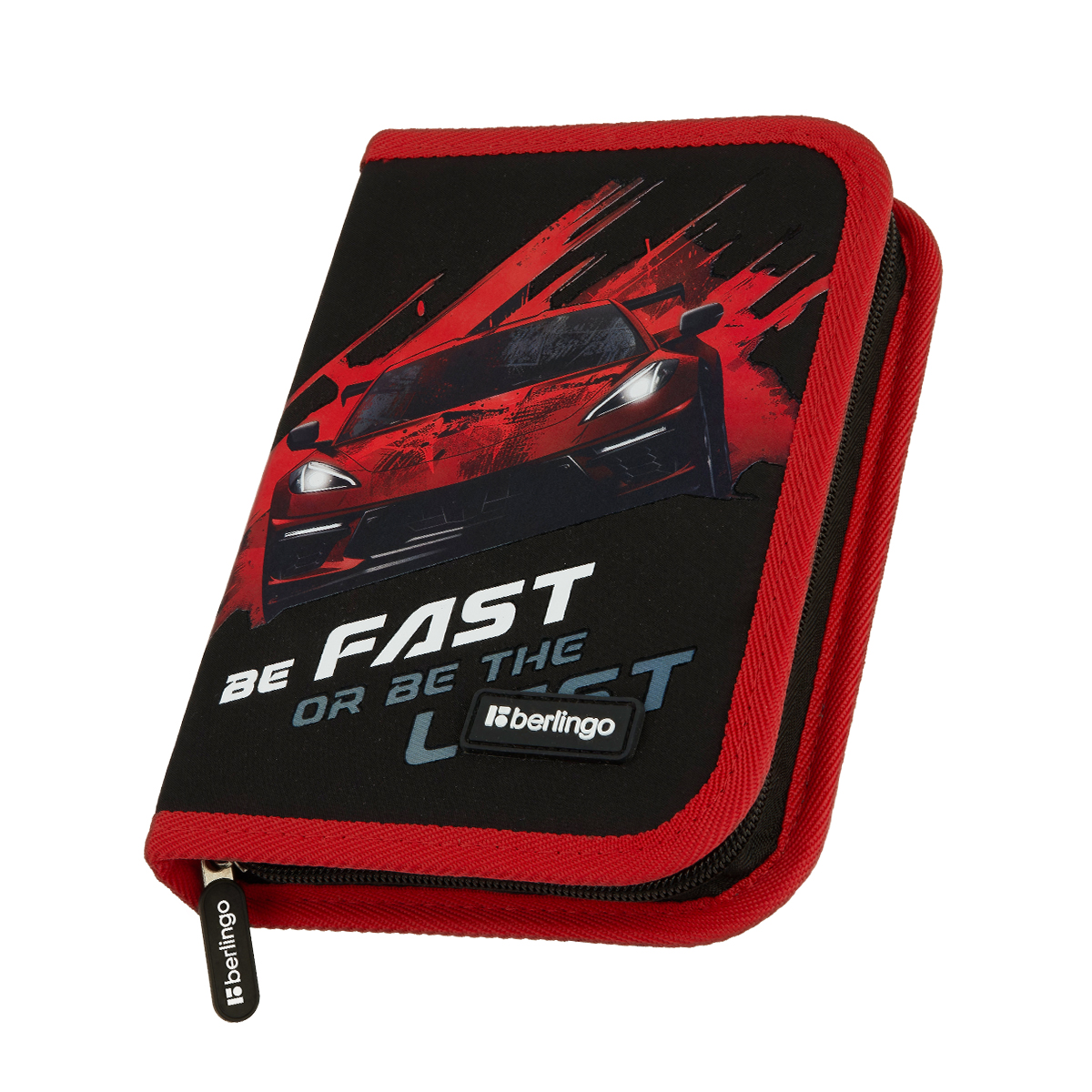 Пенал 1 отделение, 200*140*40 Berlingo "Fast Track", дополнительная откидная секция, полиэстер