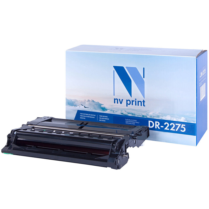 Барабан совм. NV Print DR-2275 черный для Brother HL-2132/2240/2250/DCP-7057/7060/7070 (12000стр.)