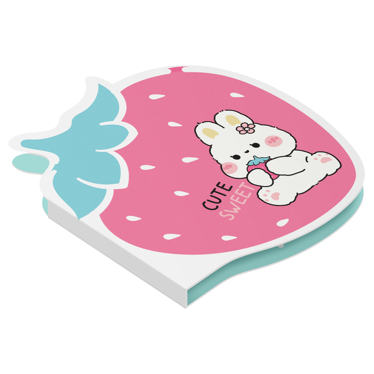 Флажки-закладки и самоклеящиеся блоки в наборе MESHU "Cute Sweet", 20л., европодвес