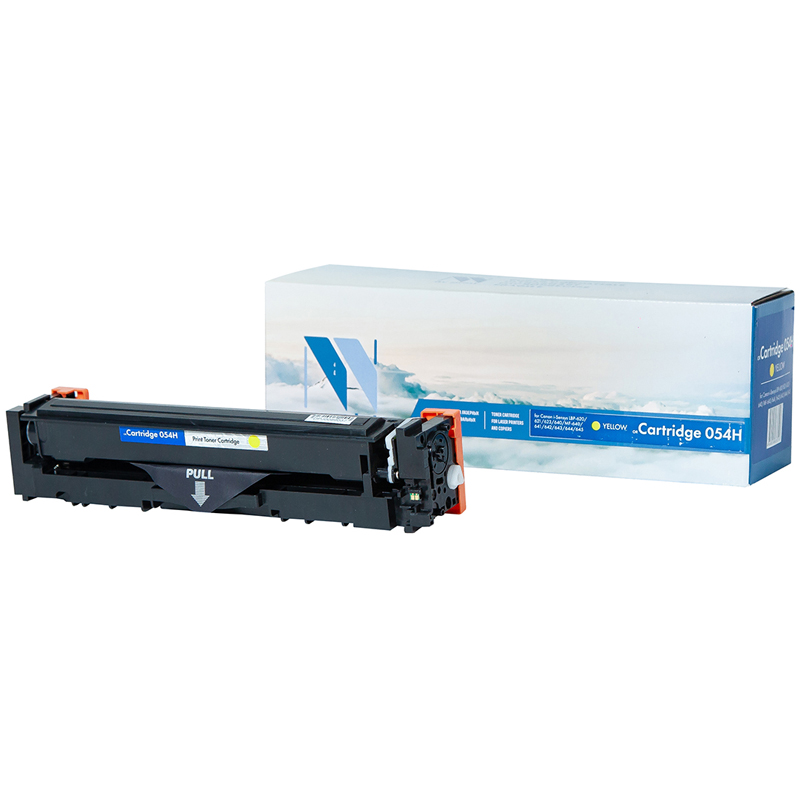 Картридж совм. NV Print 054H желтый для Canon i-Sensys LBP620/621/623/640/MF-640/641/642/643/644/645 (2300стр.)