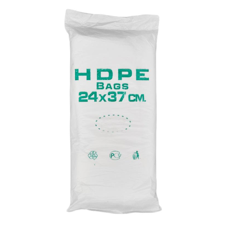 Пакет фасовочный ПНД 24х37 см, 12 мкм, 1000 шт/уп, прозрачный