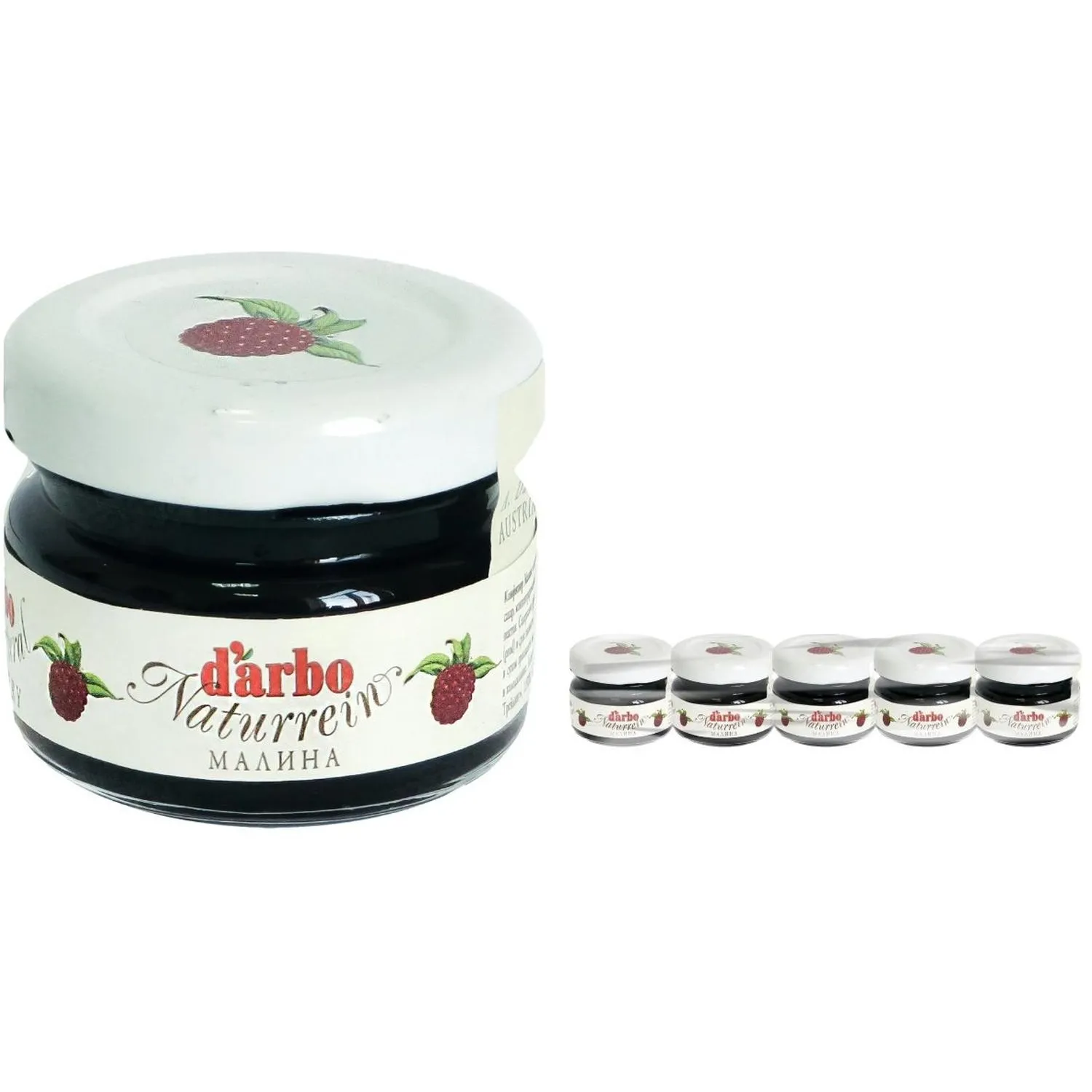 Конфитюр DARBO Малина 28гx5шт/уп