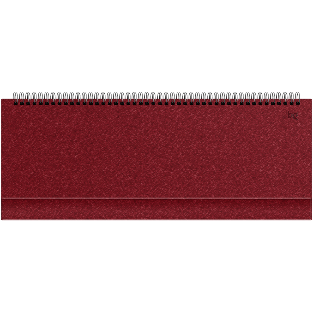 Планинг недатированный, 56л., 330*130мм, балакрон, BG "Ariane. Dark red"