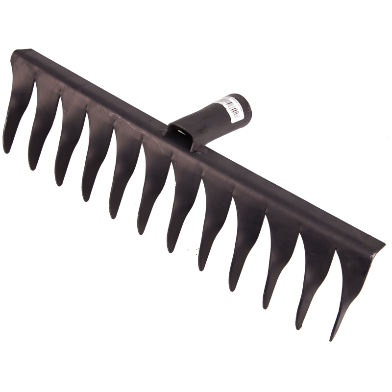 Грабли классические, витые, 12 зубьев, без черенка