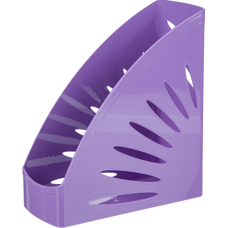 Вертикальный накопитель 100мм Attache Акварель фиолетовый