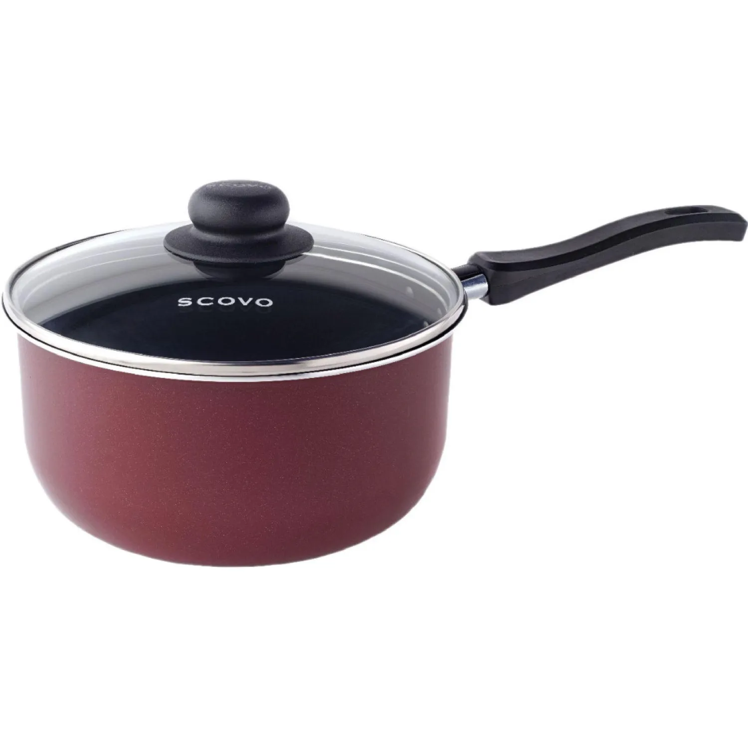 Ковш 18 см, 2 л  + стеклянная крышка