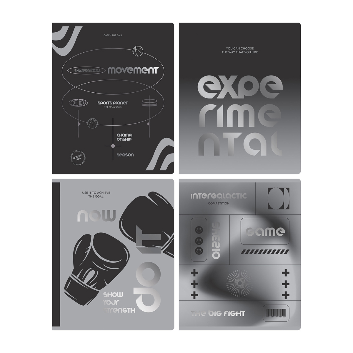 Тетрадь 48л., А5, клетка BG "Мой выбор", 70г/м2, soft-touch ламинация, тиснение фольгой, с форзацем