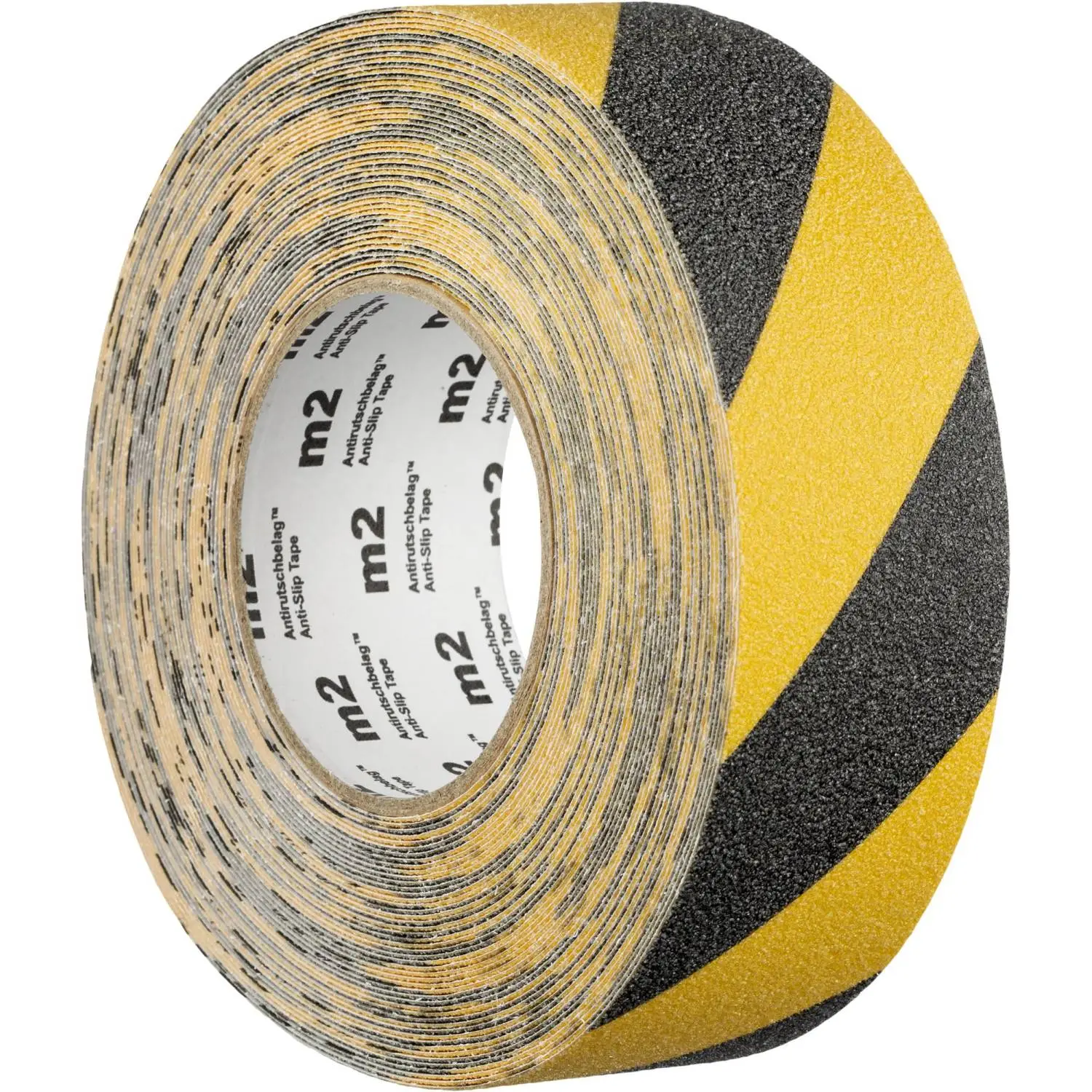 Лента противоскользящая 50мм х 18,3м желто-черный