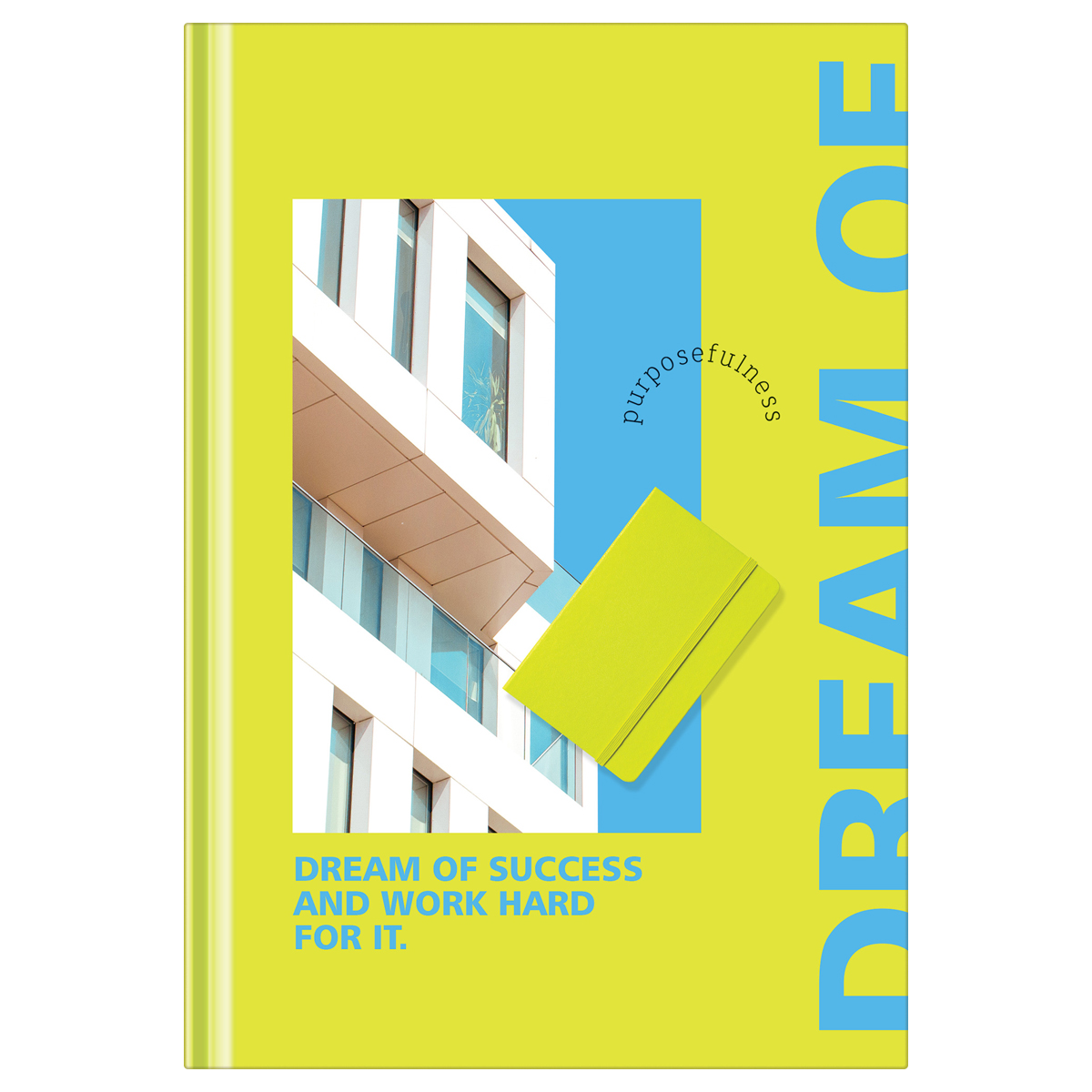 Ежедневник недатированный А5, 136л., 7БЦ BG "Dream of", глянцевая ламинация