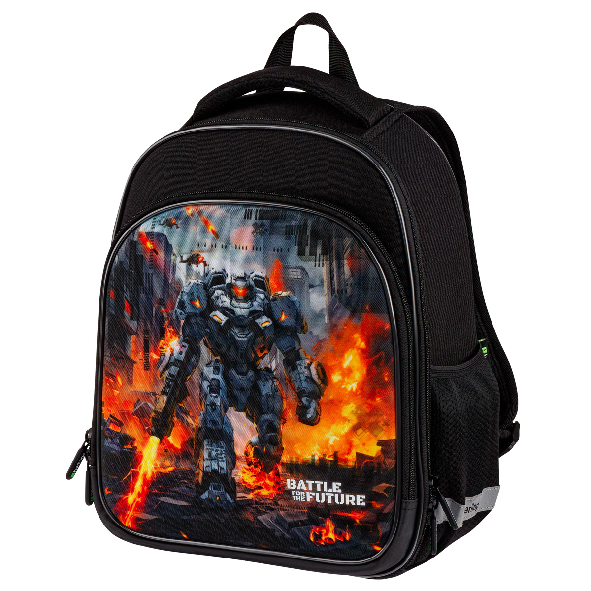 Ранец Berlingo Expert Plus "Battle For The Future" 38*29*15см, 2 отделения, 2 кармана, анатомическая спинка