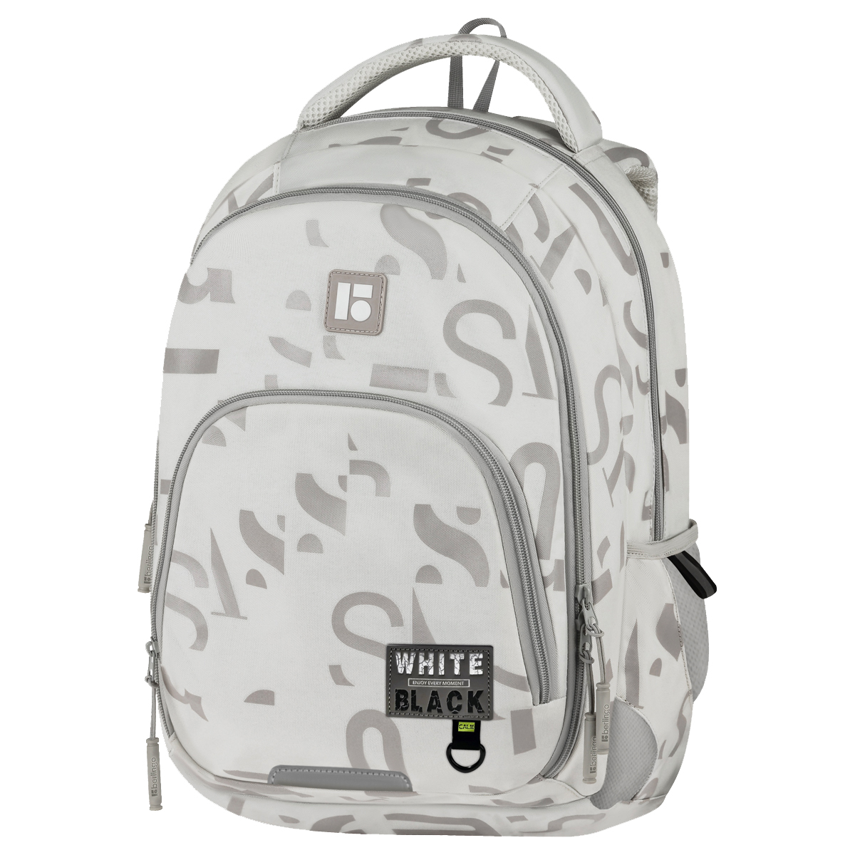 Рюкзак Berlingo ErgoFit "Trendy Beige" 42*30*17см, 2 отделения, 3 кармана, эргономичная спинка