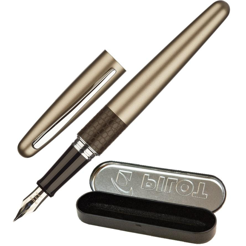 Ручка перьевая PILOT  Бронзовая ящерица  серия животные в футляре
