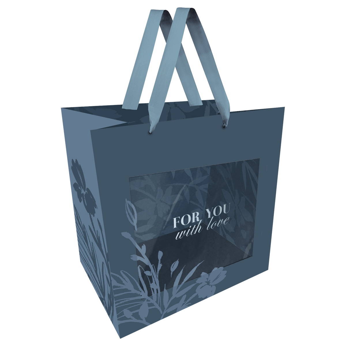 Пакет подарочный 23*18*10см MESHU "Elegent", матовая ламинация