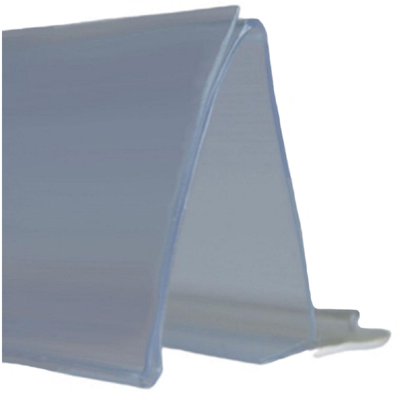 Ценникодержатель (профиль) закруг. PRO 40x1250мм., прозрач., 50шт/уп