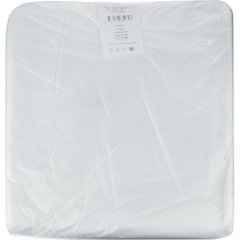 Пакет-вкладыш ПНД 60+40х70 см, 14 мкм, прозрачный, 100 шт/уп