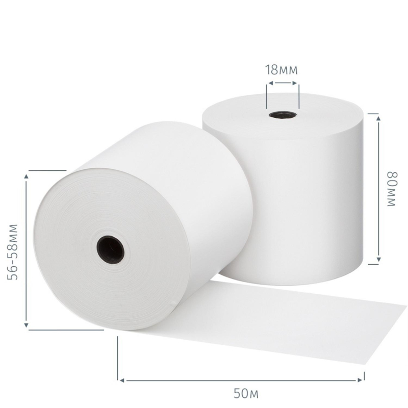 Ролики для касс 80 мм диам.80, вт.18, 42 гр. Китай, 9 шт/уп (спайка)