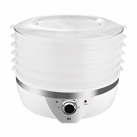 Сушилка для овощей BQ (БИ-КЬЮ) FD1002, объём 7,5л, 500Вт, 5 поддонов, механическое уп, 86196540