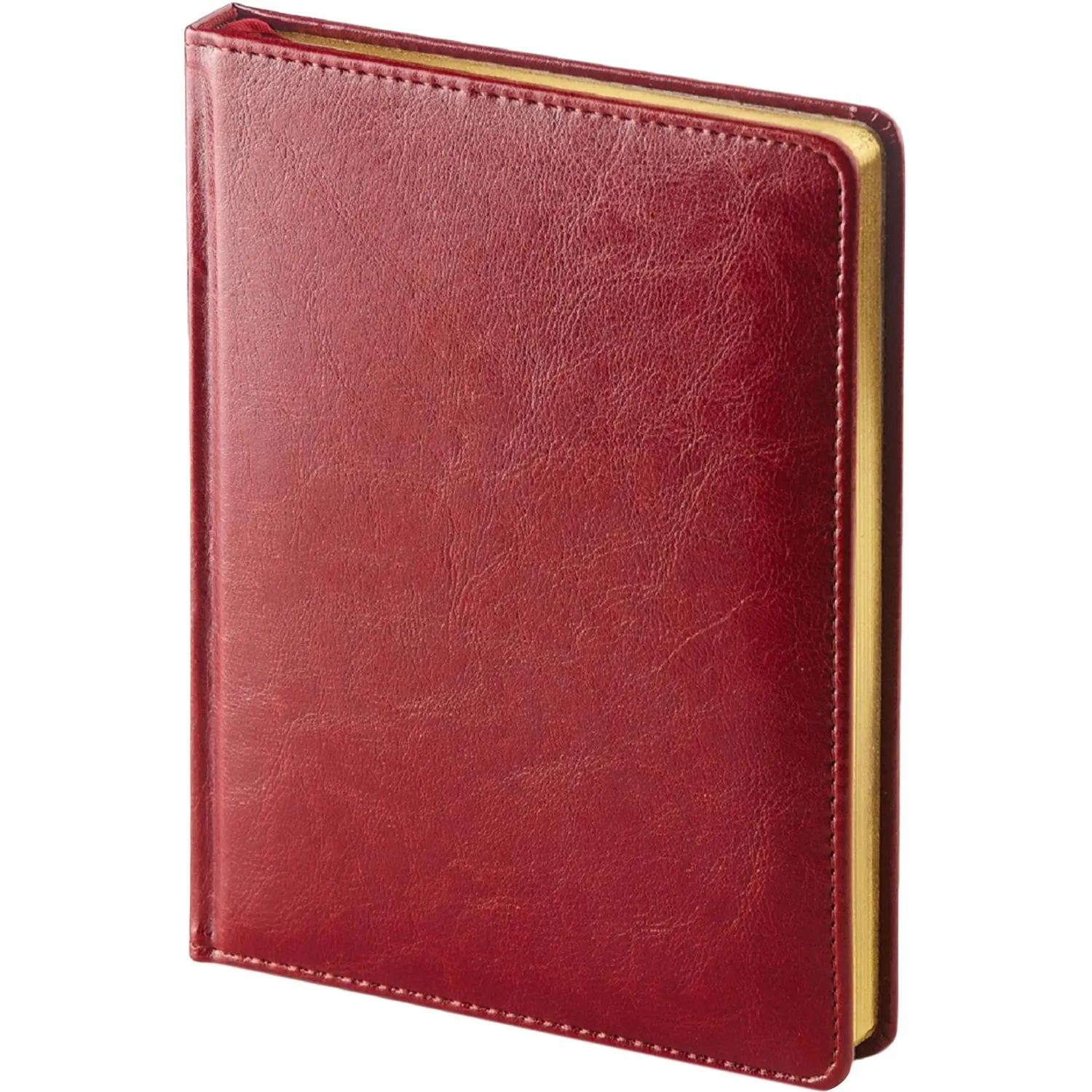 Ежедневник недатированный A6+, 136л, SIDNEY NEBRASKA бордовый 3-496/01