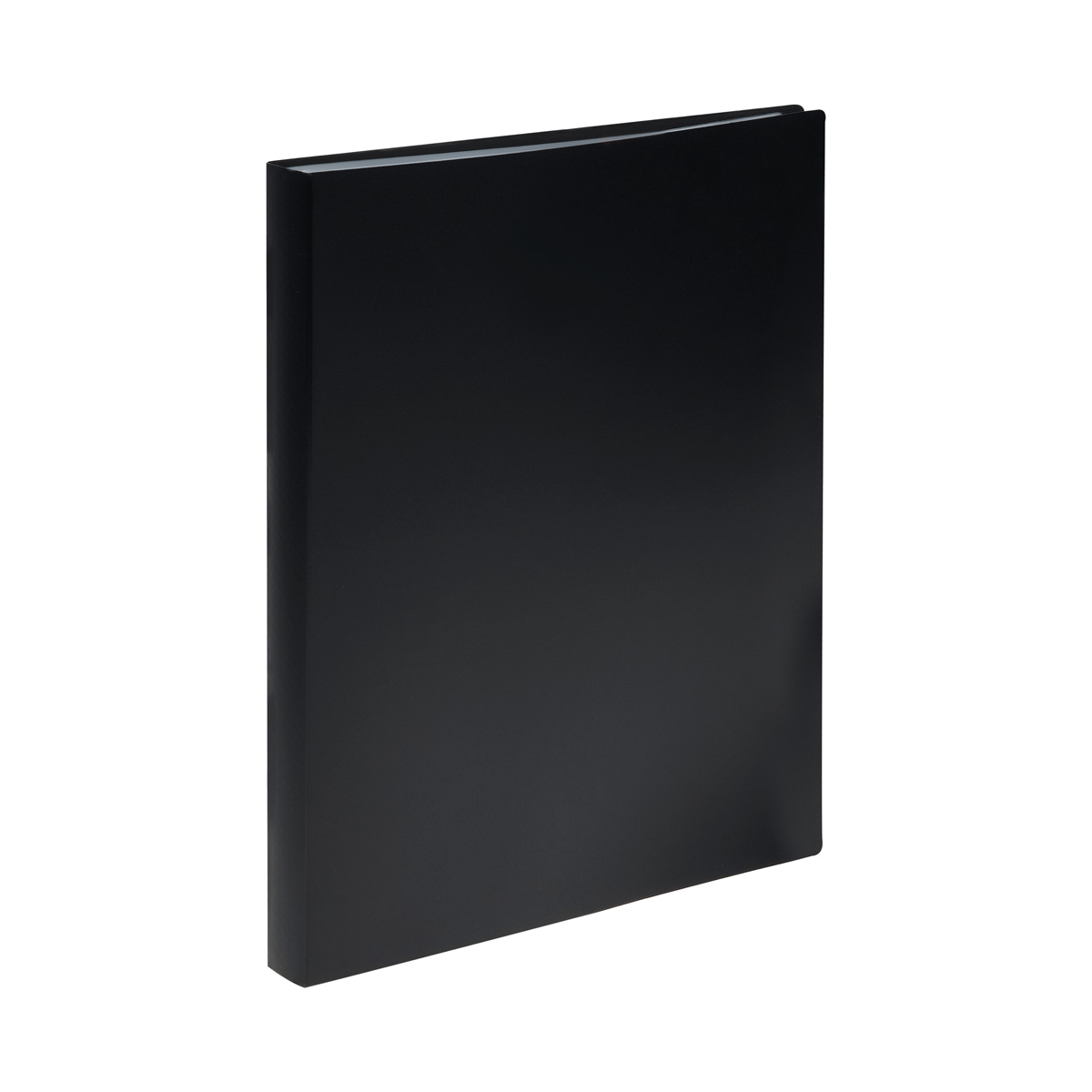 Папка с 60 вкладышами СТАММ А4, 21мм, 600мкм, пластик, черная