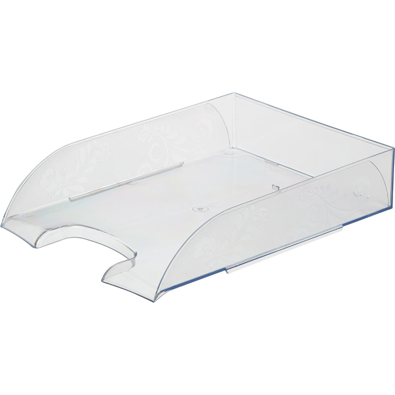 Лоток горизонтальный Комус Русская серия, прозрачный