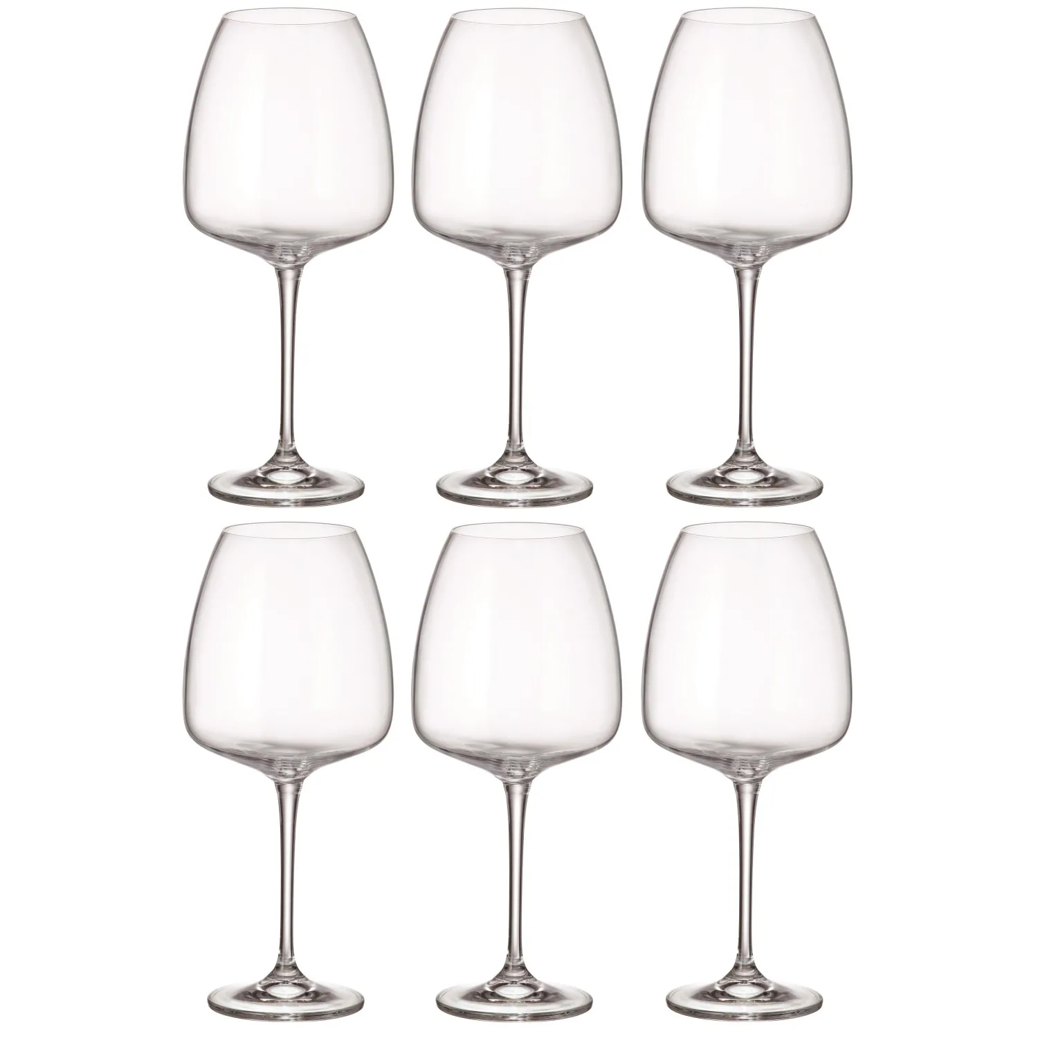 Набор бокалов для красного вина ANSER, 770 мл 6 шт