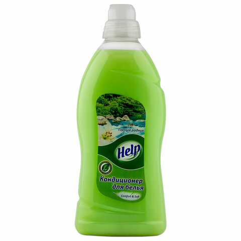 Кондиционер-ополаскиватель для белья 2кг HELP, "Горный родник", 3-0325