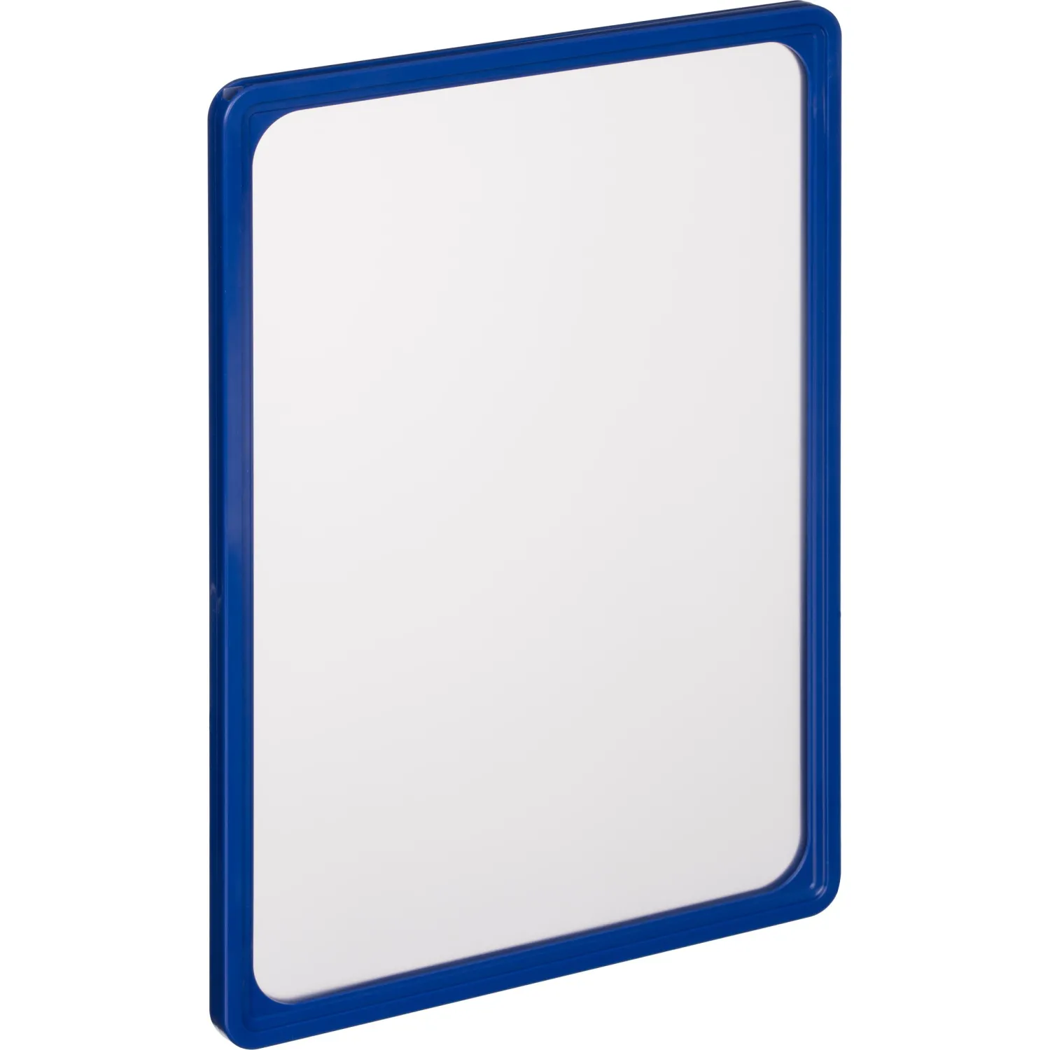 Рамка пластиковая А4 Комус, синий с карманом-проектором  10шт/уп