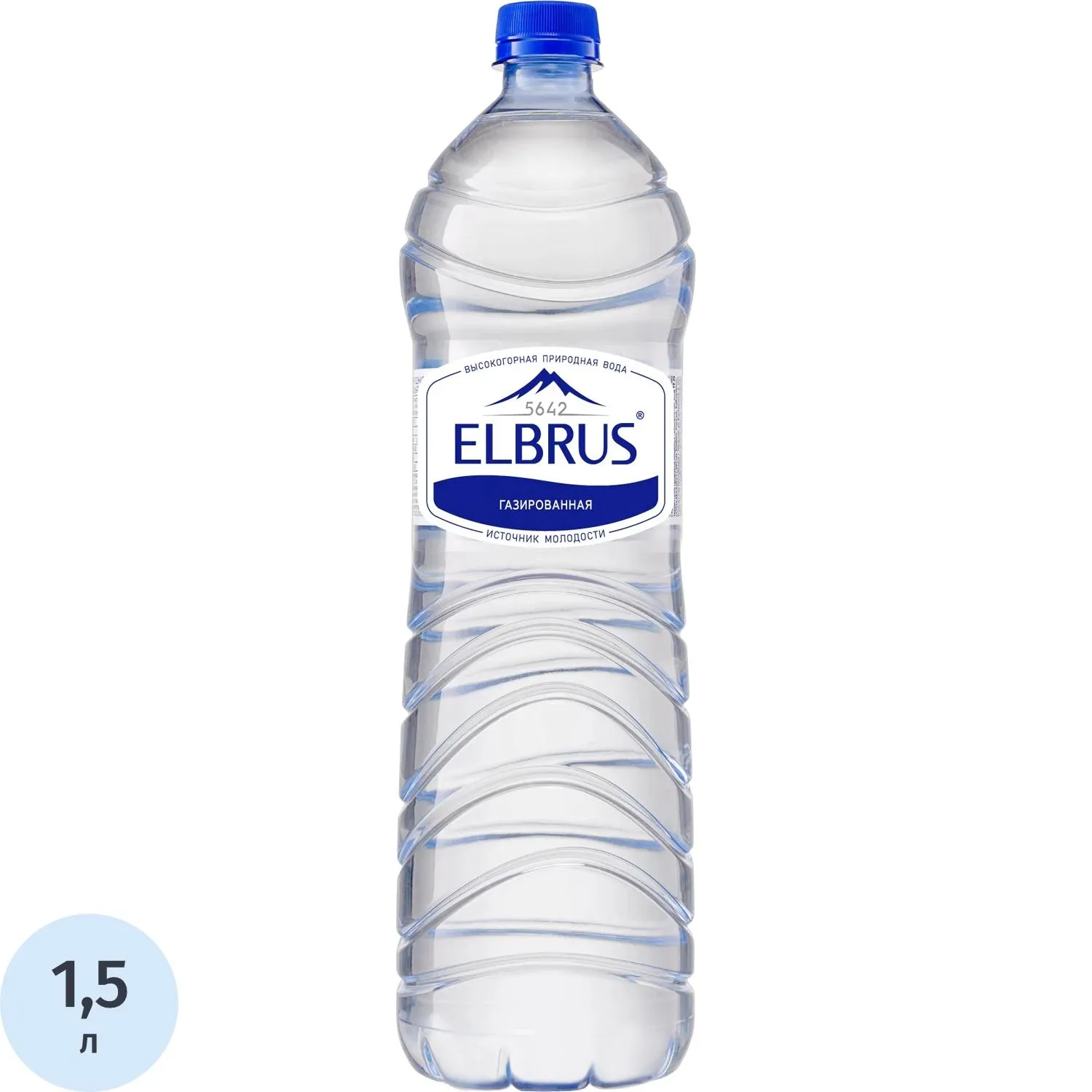 Вода минеральная Эльбрус газ ПЭТ 1,5л