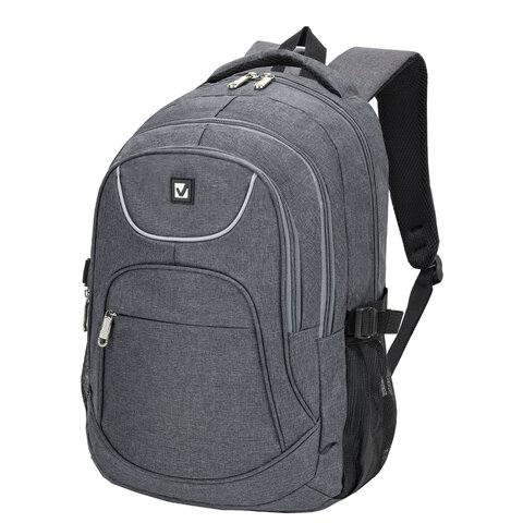 Рюкзак BRAUBERG для старших классов/студентов/молодежи, "Осень", 30 литров, 46х31х18 см, 225518