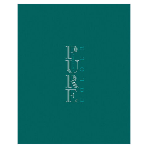 Тетрадь А5, 96 л., HATBER-ECO скоба, офсет №2 ЭКОНОМ, клетка, обложка картон, PUREcolour_Малахит, 092126, 96Т5C1_34815