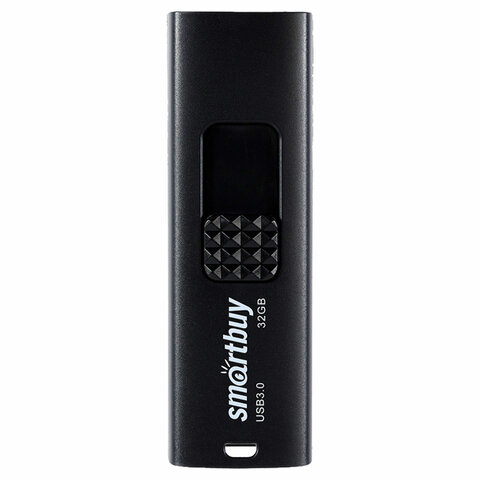 Флеш-диск 32GB SMARTBUY Fashion USB 3.0, черный, SB032GB3FSK