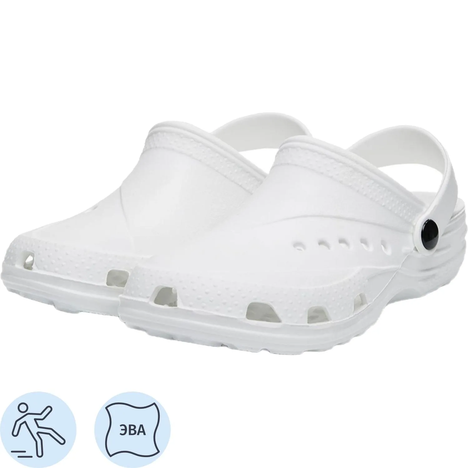 Сабо 6.3. Эва белый р.42 (мод.601/02М)