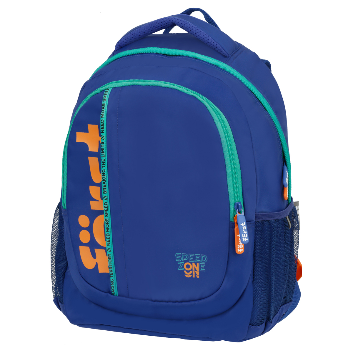 Рюкзак Först F-Trend "Speed zone" 40*29*18 см, 2 отделения, 3 кармана, эргономичная спинка