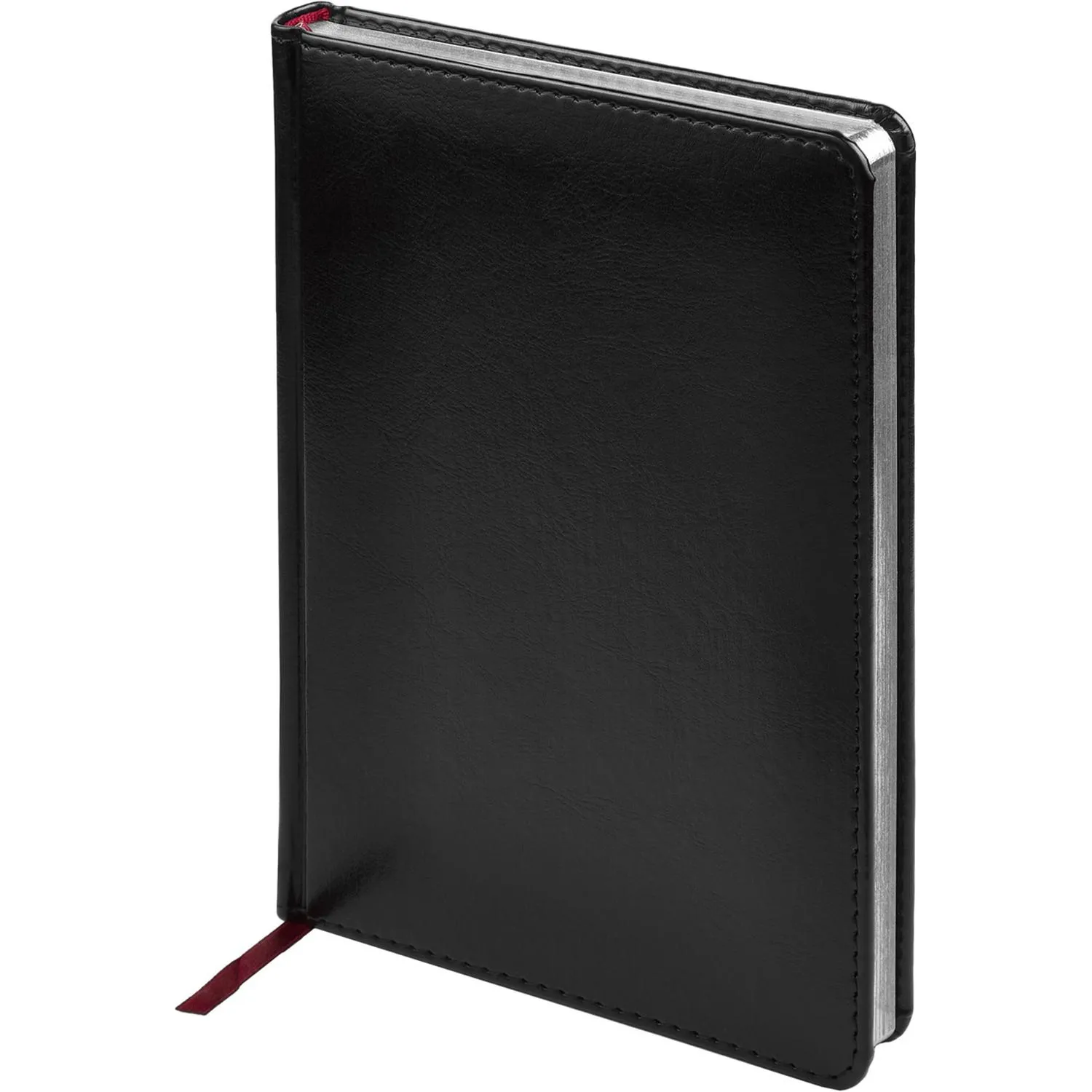 Ежедневник недатированный А5 Sidney NEBRASKA черн,серебр.срез,136л 3-128/16