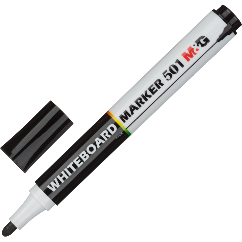 Маркер для белых досок M&G 2,3 мм черный