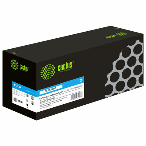 Картридж лазерный CACTUS (CS-IMC3500C)  для Ricoh IMC3000/C3500 голубой, ресурс 19000 стр.