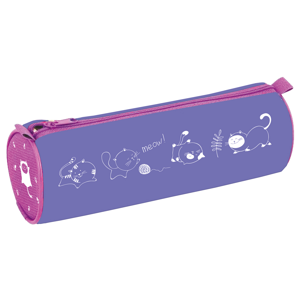 Пенал 210*80 ArtSpace "Meow", тубус, полиэстер